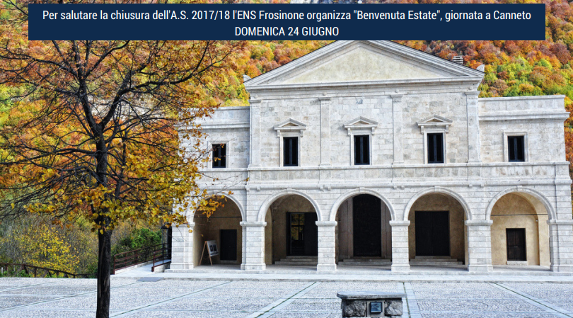 24 Giugno, Santa Messa presso l’Abbazia di Madonna del Canneto